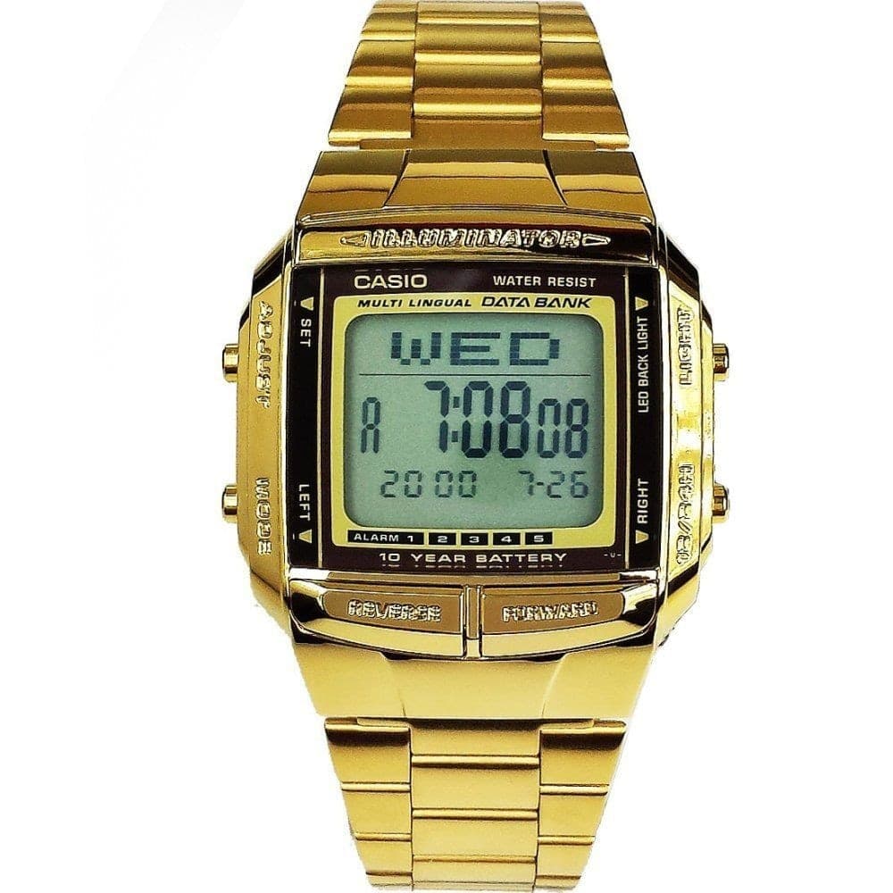 Orologio Da Polso Casio Db-360g-9adf Digitale Databank Unisex Acciaio Oro Moda/Uomo/Orologi/Orologi da polso Trade Shop italia - Napoli, Commerciovirtuoso.it