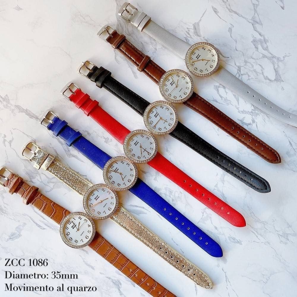 Orologio Da Polso Zcc 1086 Donna Quarzo Analogico Fashion Moda Pelle Brillantini Abbigliamento e Accessori > Orologi e gioielli > Orologi Donna Trade Shop italia - Napoli, Commerciovirtuoso.it