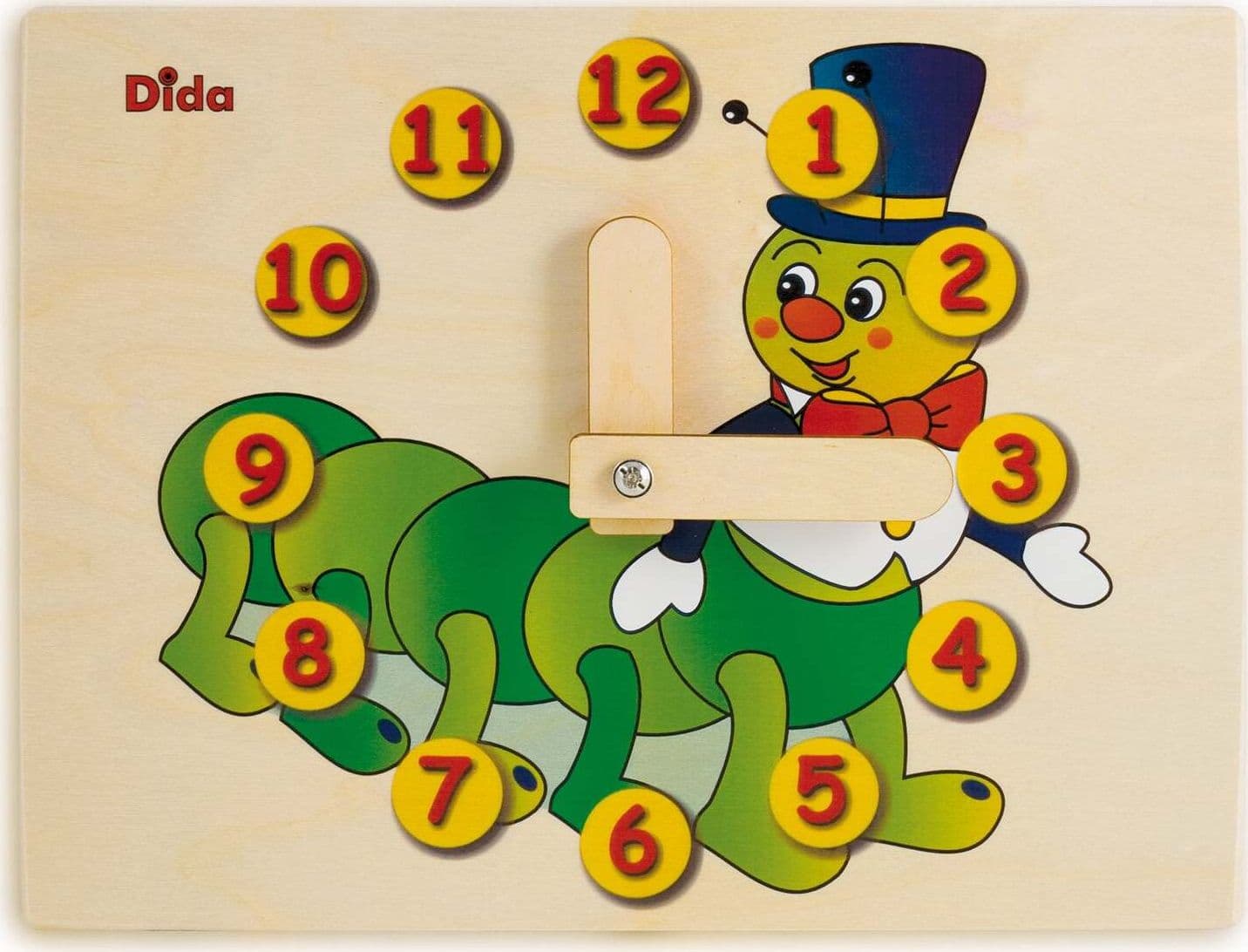 Orologio Didattico Bruco Bambini per Imparare a Leggere Le Ore in Orologi d'apprendimento Dida - Ragusa, commercioVirtuoso.it