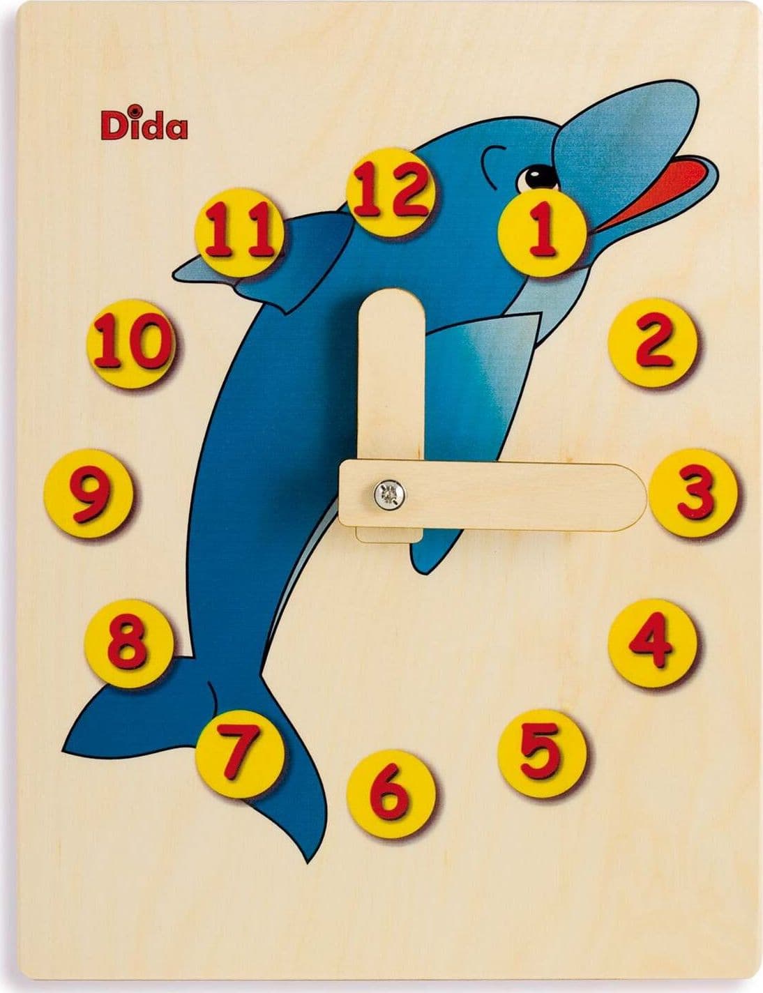Orologio Didattico Delfino Bambini per Imparare a Leggere Le Ore in Orologi d'apprendimento Dida - Ragusa, commercioVirtuoso.it