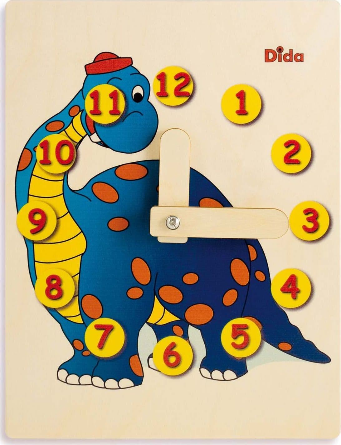 Orologio Didattico Dinosauro Bambini per Imparare a Leggere Le Ore in Orologi d'apprendimento Dida - Ragusa, commercioVirtuoso.it