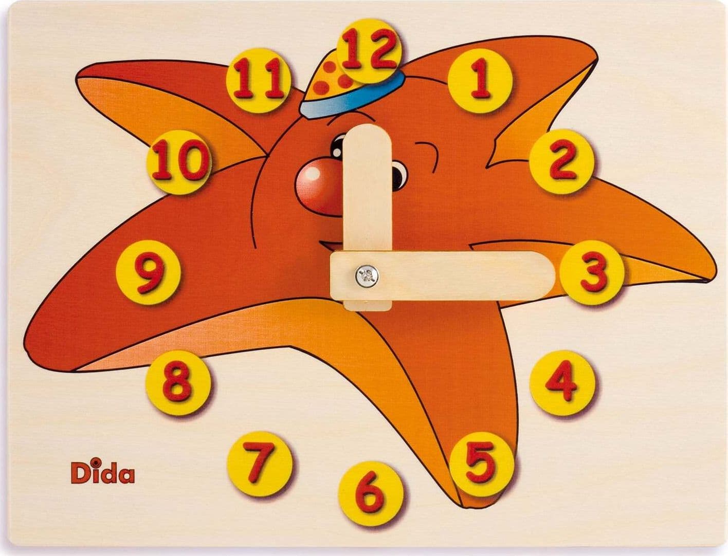 Orologio Didattico Stella Marina Bambini per Imparare a Leggere Le Ore in Orologi d'apprendimento Dida - Ragusa, commercioVirtuoso.it