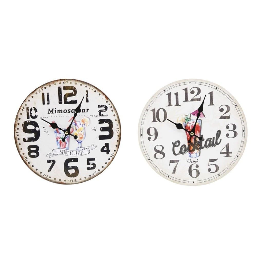 Orologio In Legno Da Parete Analogico Vintage Drink Cocktail Cucina Casa 218700 Casa, arredamento e bricolage > Accessori Casa > Orologi e Sveglie Trade Shop italia - Napoli, Commerciovirtuoso.it