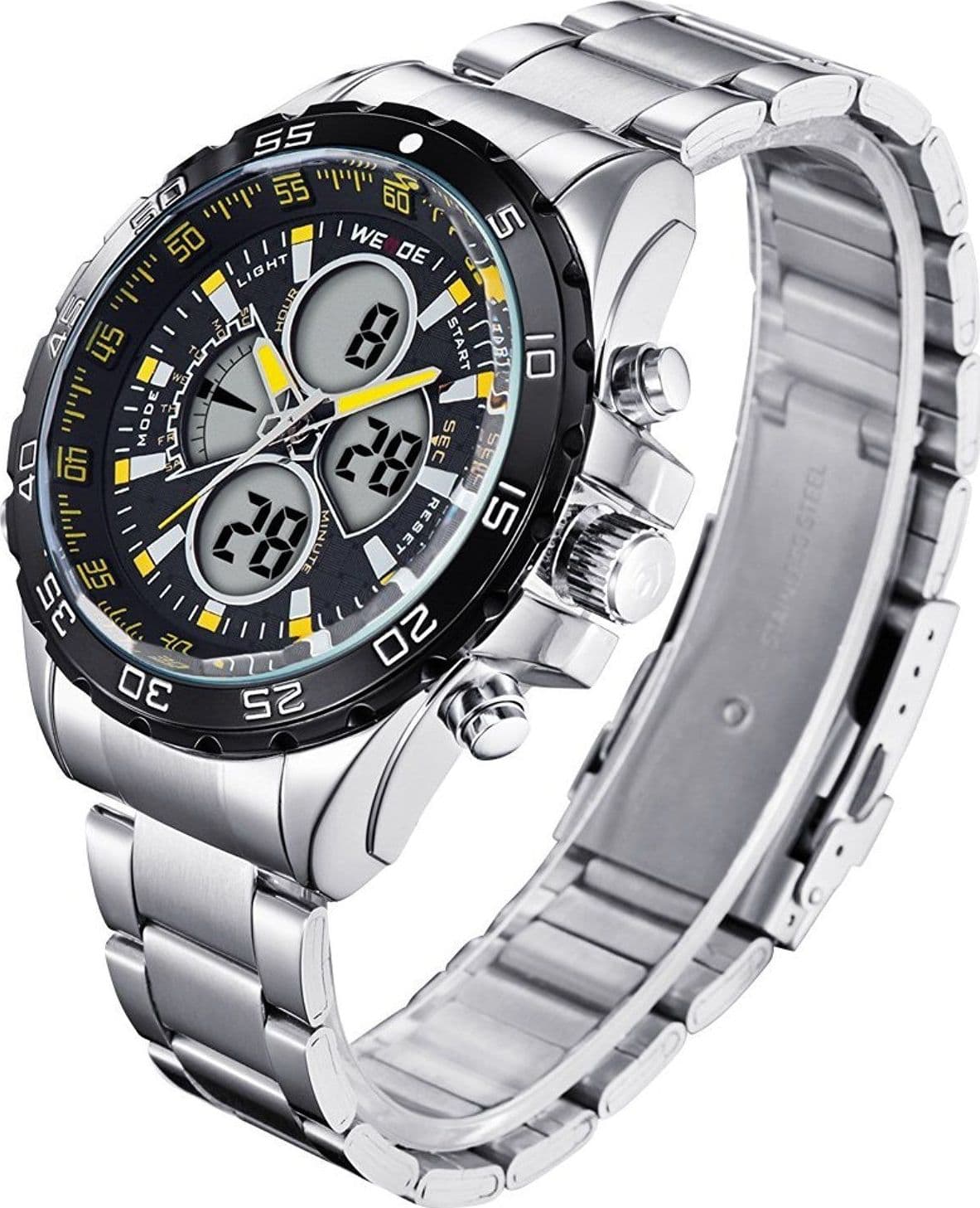 Orologio Polso Joefox 1103 Uomo Dual Time Analogico Digitale Cronografo Moda/Uomo/Orologi/Orologi da polso Trade Shop italia - Napoli, Commerciovirtuoso.it