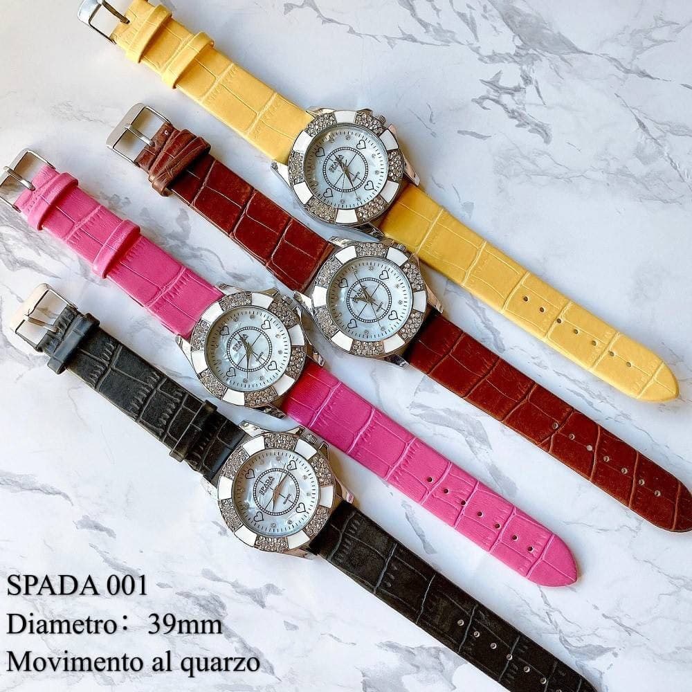 Orologio Polso Spada 001 Donna Quarzo Analogico Cuori Fashion Pelle Brillantini Moda/Donna/Orologi/Orologi da polso Trade Shop italia - Napoli, Commerciovirtuoso.it