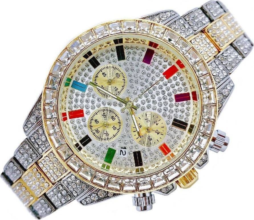 Orologio Polso Unisex Quarzo Acciaio Data Diamond Brillantini Strass Silver Oro Abbigliamento e Accessori > Orologi e gioielli > Orologi Uomo > Orologi Donna Trade Shop italia - Napoli, Commerciovirtuoso.it