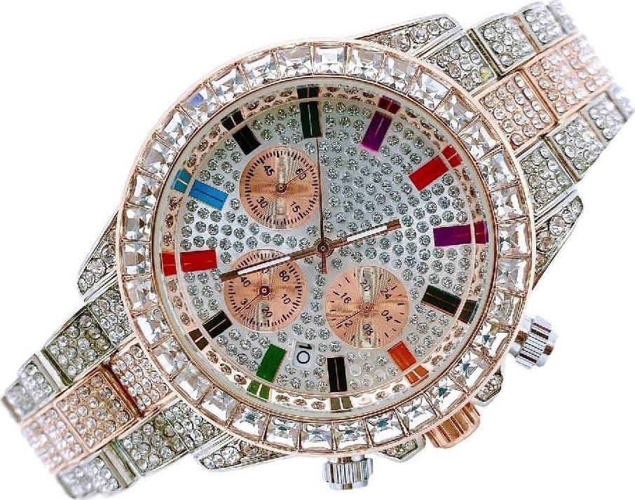 Orologio Polso Unisex Quarzo Acciaio Data Diamond Brillantini Strass Silver Rosa Abbigliamento e Accessori > Orologi e gioielli > Orologi Uomo > Orologi Donna Trade Shop italia - Napoli, Commerciovirtuoso.it