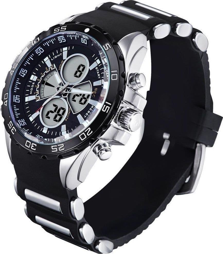 Orologio Polso Uomo Analogico Digitale Multifunzione Yx 1103 Military Nero Moda/Uomo/Orologi/Orologi da polso Trade Shop italia - Napoli, Commerciovirtuoso.it