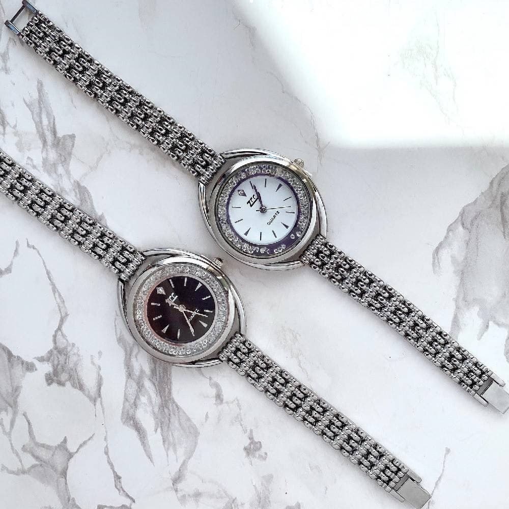 Orologio Polso Zcc Quarzo Donna Analogico Acciaio Bracciale Silver Brillantini Moda/Donna/Orologi/Orologi da polso Trade Shop italia - Napoli, Commerciovirtuoso.it