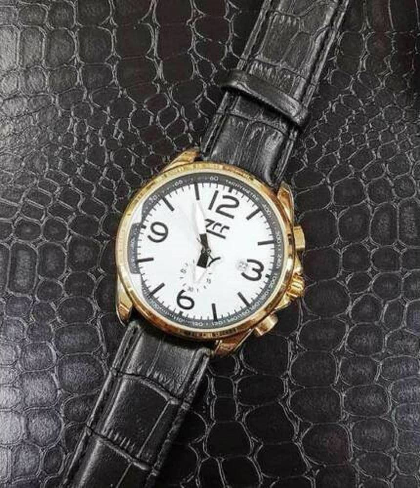 Orologio Polso Zcc Z001 Uomo Golden Automatico Data Cinturino Pelle Nero Bianco Abbigliamento e Accessori > Orologi e gioielli > Orologi Uomo Trade Shop italia - Napoli, Commerciovirtuoso.it