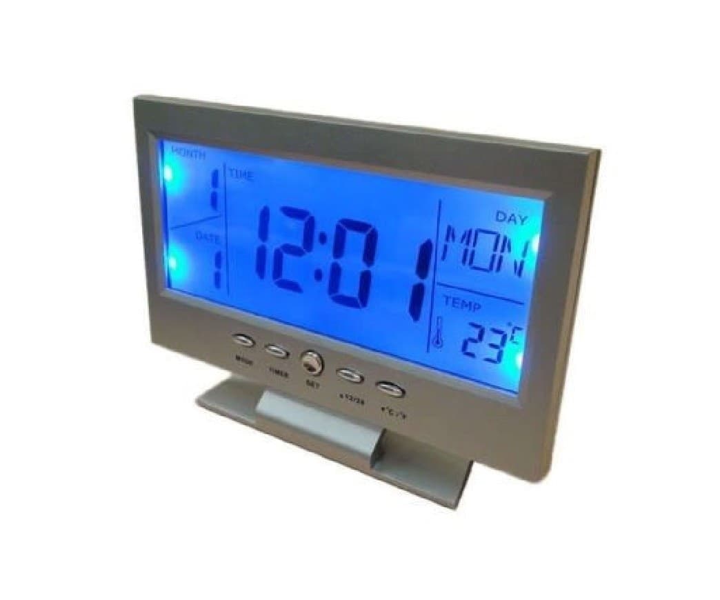 OROLOGIO SVEGLIA TEMPERATURA CALENDARIO DA TAVOLO LCD ALLARME SONORO ILLUMINATO Casa e cucina/Decorazioni per interni/Orologi/Sveglie Trade Shop italia - Napoli, Commerciovirtuoso.it