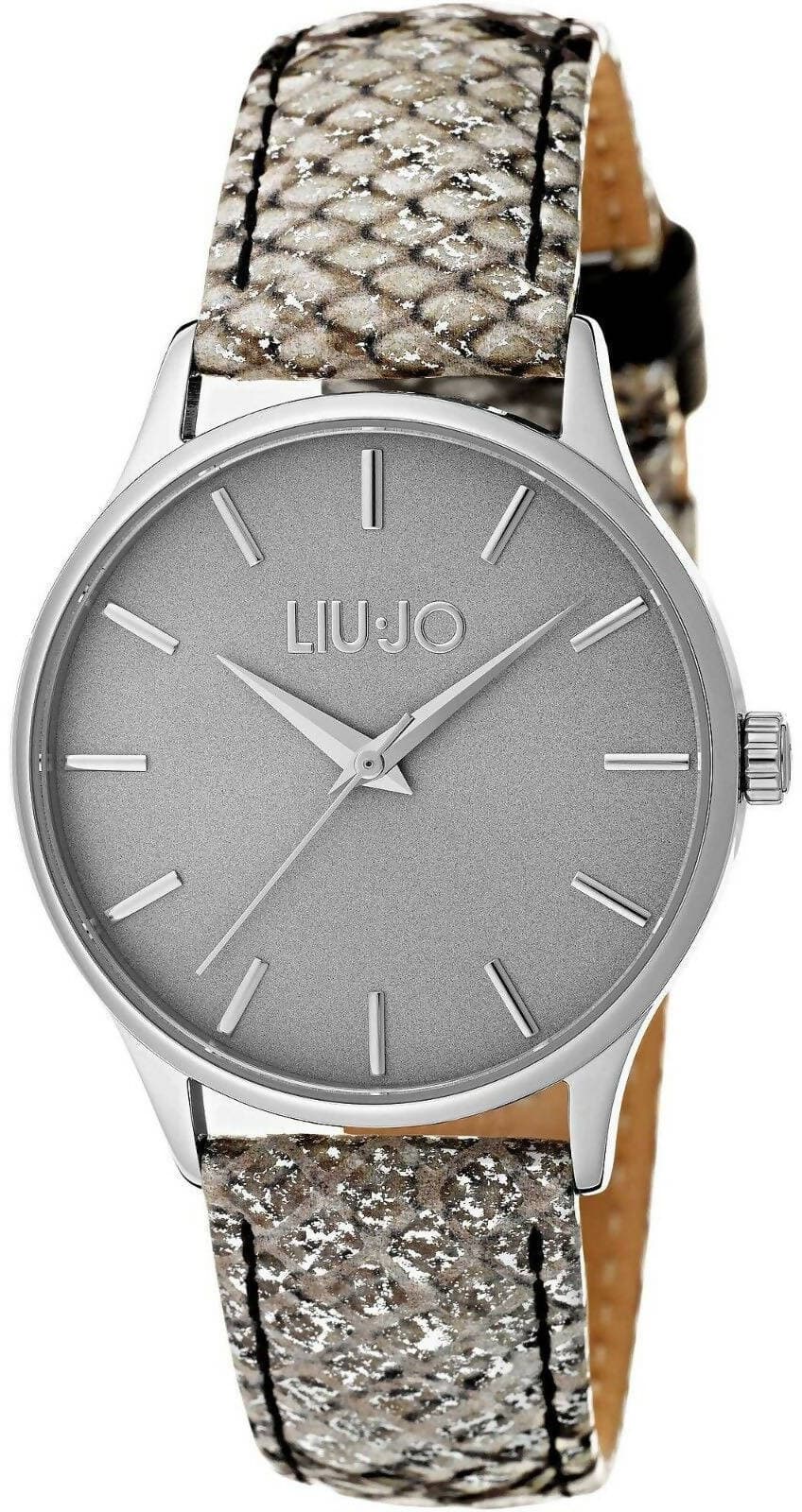 Orologio Unisex LIU JO in pelle e Acciaio Cinturino in Vera Pelle Serpente Idea Regalo Quadrante Solo tempo Orologi Quarzo in Orologi da polso E B Gioielli - Siderno, commercioVirtuoso.it