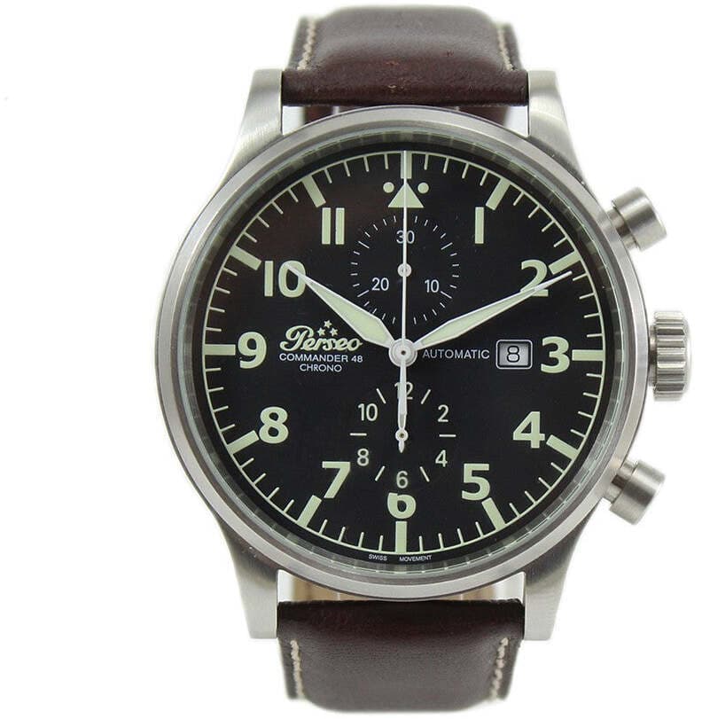Orologio uomo cronografo automatico Perseo Commander 48 in Orologi da polso Gioielleria Saba - Dolianova, commercioVirtuoso.it