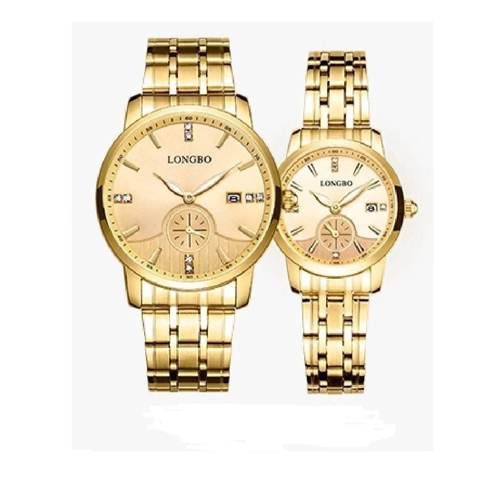 Orologio Uomo Donna Longbo 80436 Crono Analogico Data Impermeabile Acciaio Dorato Abbigliamento e Accessori > Orologi e gioielli > Orologi Uomo > Orologi Donna Trade Shop italia - Napoli, Commerciovirtuoso.it
