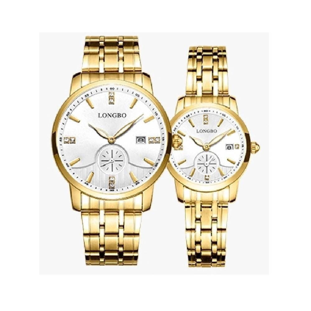 Orologio Uomo Donna Longbo 80436 Crono Data Impermeabile Acciaio Dorato Bianco Abbigliamento e Accessori > Orologi e gioielli > Orologi Uomo > Orologi Donna Trade Shop italia - Napoli, Commerciovirtuoso.it
