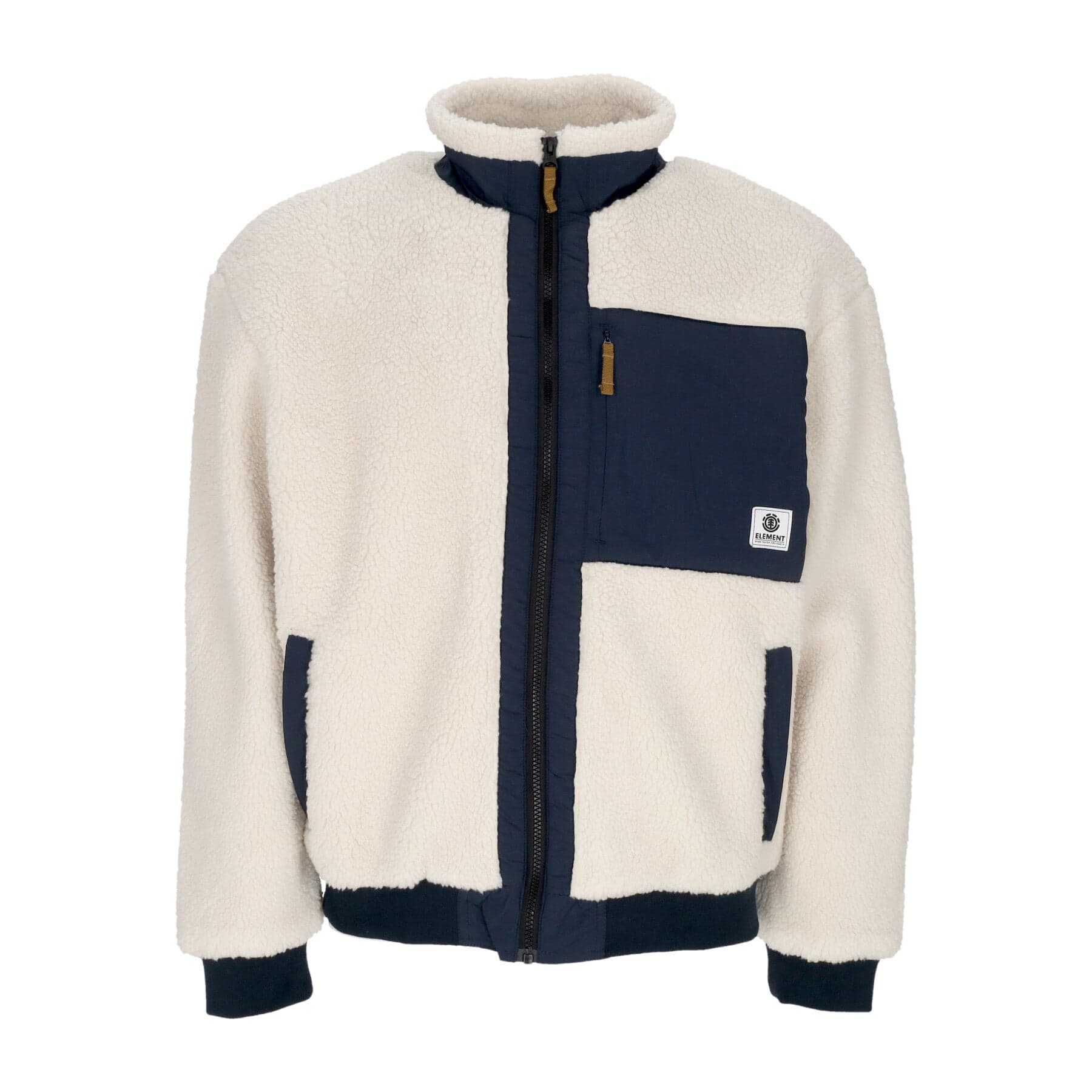 ELEMENT Orsetto Uomo Oak Sherpa Jacket Natural da uomo in Giacche Drestige - Casamassima, commercioVirtuoso.it