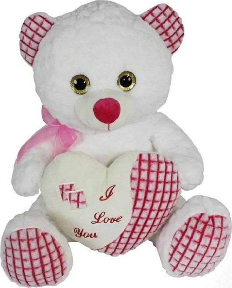 Orso-Peluche-Pupazzo-Con-Cuore-Scritta-I-Love-You-Fiocco-55cm-San-Valentino-84697