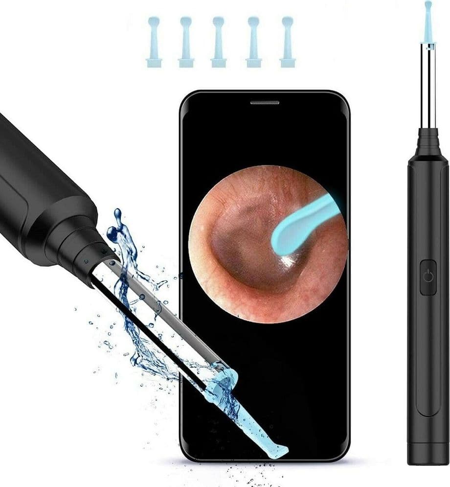 Otoscopio Ispezione Orecchio Kit Rimozione Cerume Wifi Microscopio Camera Q-es1 Salute e Bellezza > Cura del corpo e viso Trade Shop italia - Napoli, Commerciovirtuoso.it