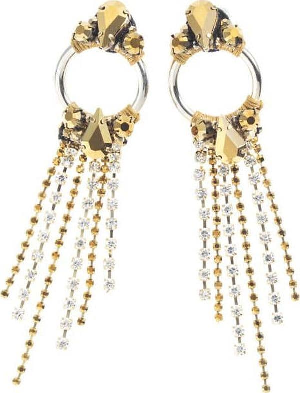 OTTAVIANI ORECCHINI PENDENTI CRISTALLI E PERLE COLOR ORO Moda/Donna/Gioielli/Orecchini Scontolo.net - Potenza, Commerciovirtuoso.it