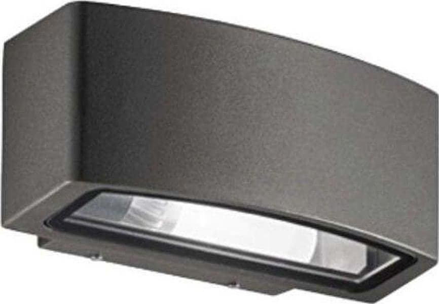 OUTLET-Applique-moderno-Ideal-Lux-GES701-E27-LED-IP54-metallo-lampada-parete