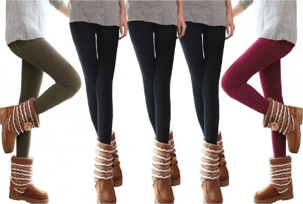Pack 5 Leggings Donna Effetto Termico Interno Felpato Elasticizzato Ass. Marte Moda/Donna/Abbigliamento/Leggings Trade Shop italia - Napoli, Commerciovirtuoso.it