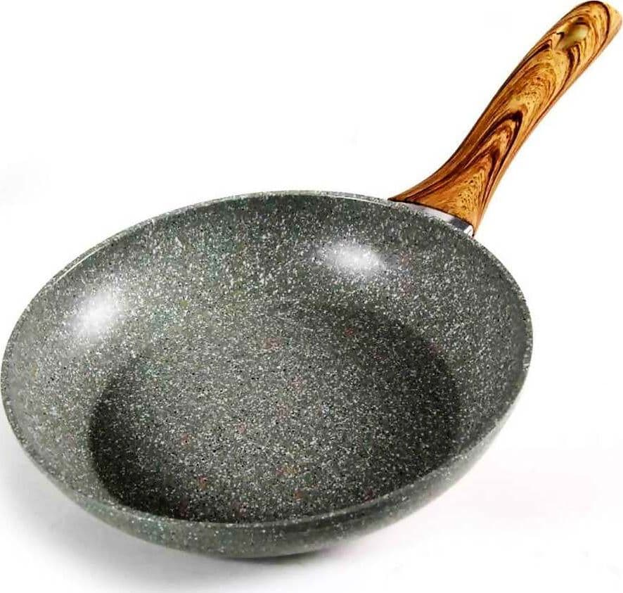 Padella Antiaderente Induzione Carmelita in Pietra Pentola di Alta qualità Professionale, Diametro32 cm Padella Antiaderente Carmelita L'Orchidea - Siderno, Commerciovirtuoso.it
