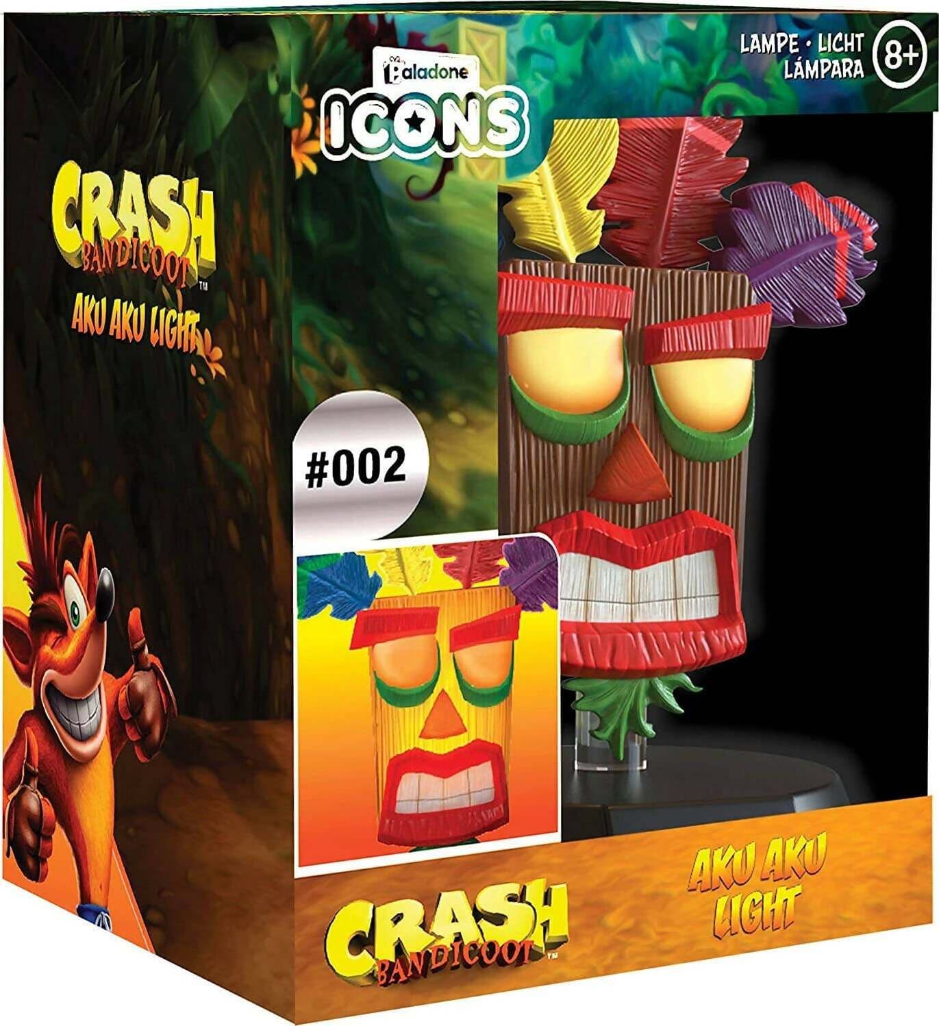 Paladone Crash Bandicoot Lampada Da Tavolo 3d Multicolore 10 Cm Illuminazione/Illuminazione per interni/Illuminazione speciale/Mood Lights Cartoleria Deja Vu - Crotone, Commerciovirtuoso.it