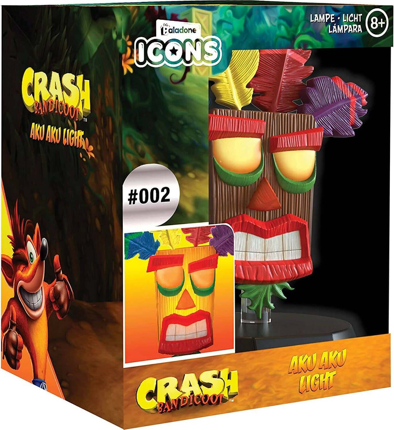 Paladone Crash Bandicoot Lampada Da Tavolo 3d Multicolore 10 Cm Illuminazione/Illuminazione per interni/Illuminazione speciale/Mood Lights Cartoleria Deja Vu - Crotone, Commerciovirtuoso.it