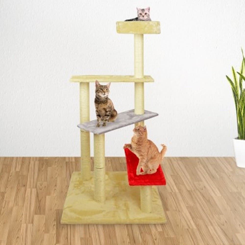 Palestra Tiragraffi Per Gatti Gatto A Scala Con Colonne In Sisal 144 Cm Prodotti per animali > Prodotti per Gatti > Tiragraffi Trade Shop italia - Napoli, Commerciovirtuoso.it