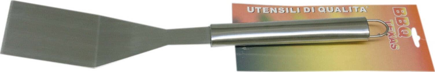 Paletta Per Barbecue Acciaio Inox Texas Spatola Stretta Per Barbecue E Griglie In Acciaio Inox Con Manico Satinato Casa e cucina/Utensili da cucina/Utensili per barbecue/Palette Ferus - Montoro, Commerciovirtuoso.it
