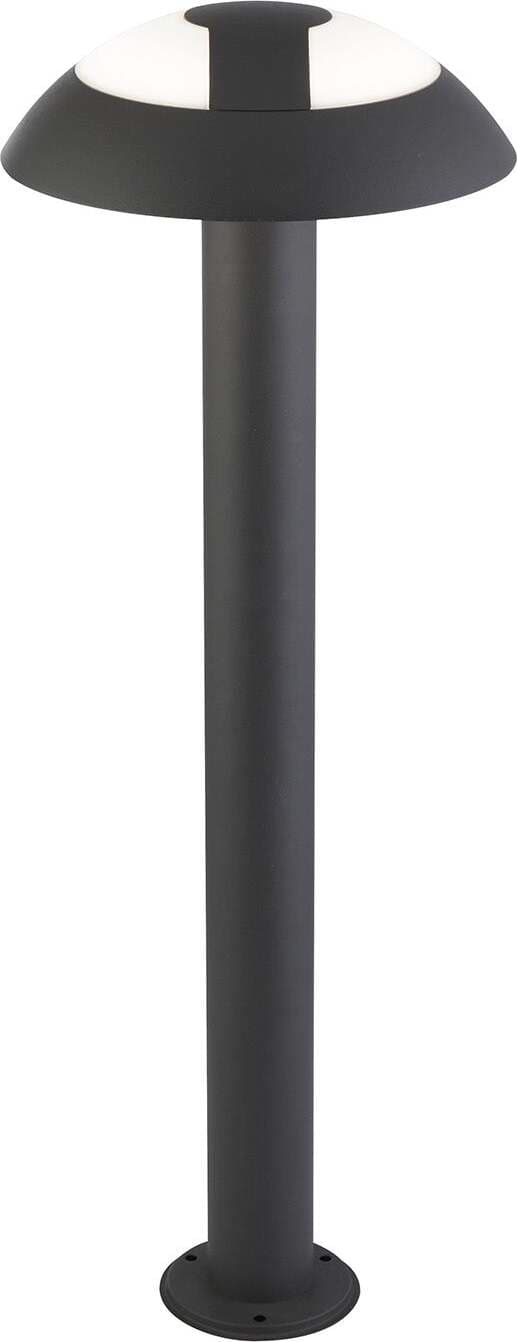 Paletti-Moderno-Mushroom-Alluminio-Grigio-Policarbonato-Led-15,3W-4000K-73Cm