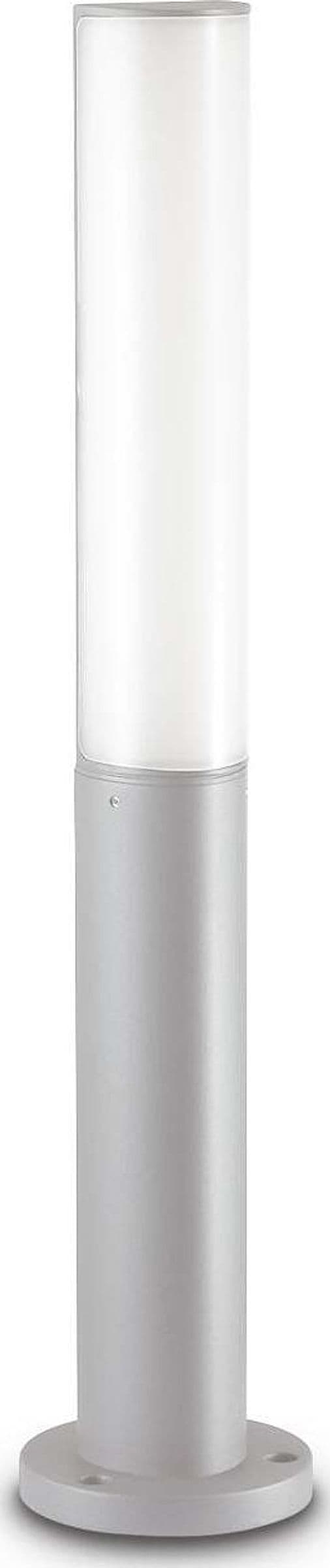 Paletto-Contemporaneo-Etere-Alluminio-Grigio-Led-Integrato-9,5W-3000K-Ip44