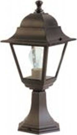 Paletto-Da-Cancello-Contemporaneo-Old-Alluminio-E-Vetro-Nero-1-Luce-E27