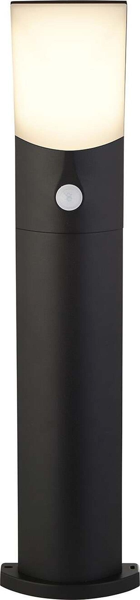 Paletto-Sensore-Copenaghen-Alluminio-Bianco-Policarbonato-Nero-Led-10W-3000K