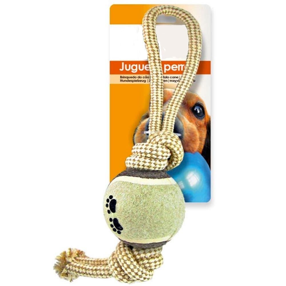 Palla Da Tennis Con Corda Per Cani In Corda Nylon Gioco Animali 35 X 6 X 10 Cm Prodotti per animali > Prodotti per Cani > Giocattoli Trade Shop italia - Napoli, Commerciovirtuoso.it