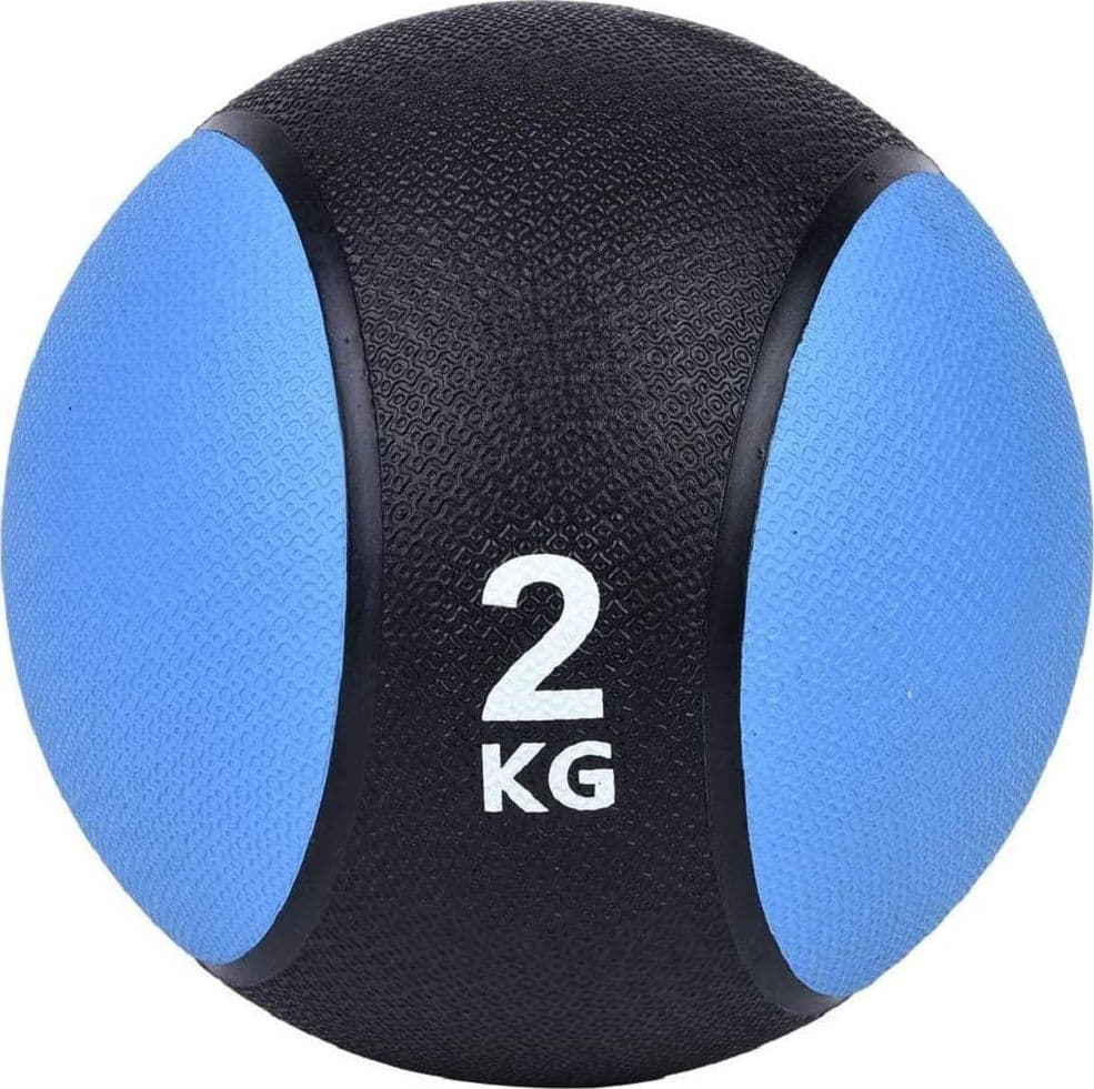 PALLA MEDICA PONDERATA DA 2 KG PER SPORT FITNESS ALLENAMENTO ESERCIZIO FISICO