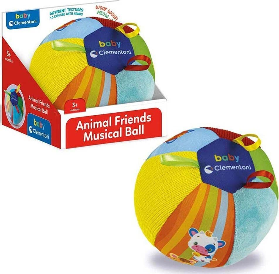 Palla Musicale Amici Animali Baby Clementoni