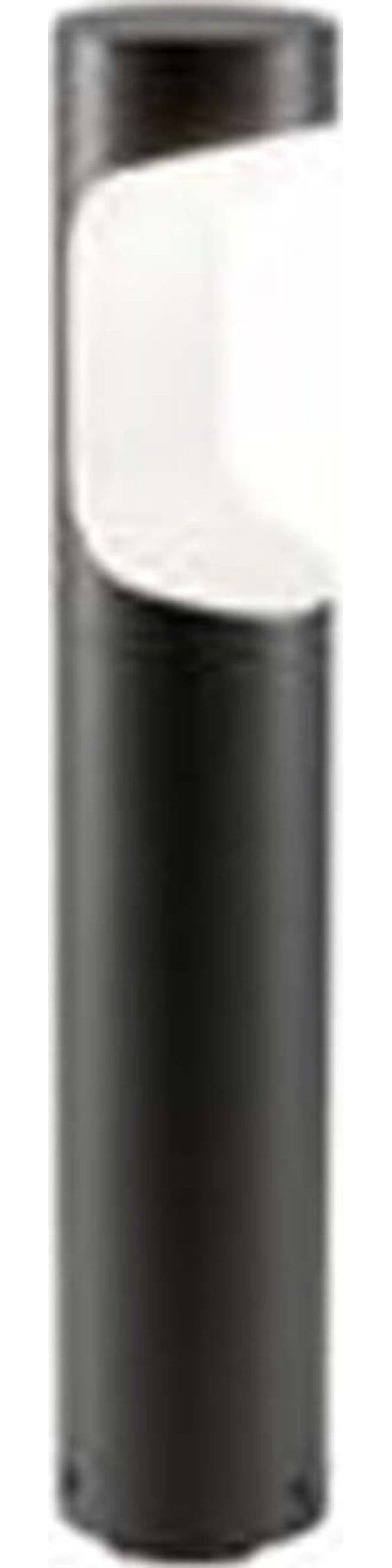 Palo-Basso-Da-Esterno-Cobra-Alluminio-E-Termoplastica-Grigio-Led-9W-4000K