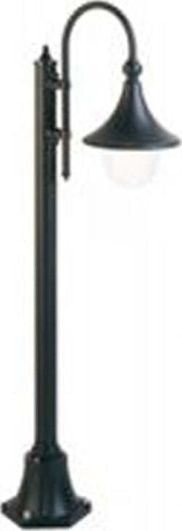 Palo-Basso-Da-Esterno-H135Cm-Lampara-Alluminio-E-Termoplastica-Nero-1-Luce-E27