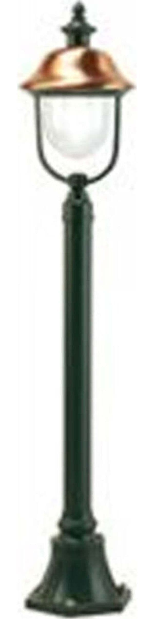 Palo-Basso-Esterno-Contemporaneo-Rustica-Alluminio-E-Metallo-Ruggine-1-Luce-E27