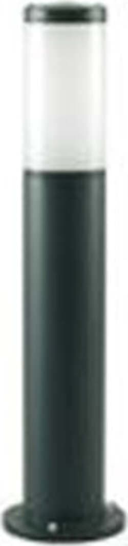 Palo-Basso-Esterno-Moderno-H55Cm-Fidel-Alluminio-E-Termoplastica-Nero-1-Luce-E27