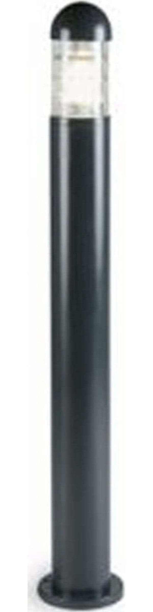 Palo-Da-Esterno-Moderno-H100Cm-Torch-Alluminio-E-Vetro-Grigio-1-Luce-E27