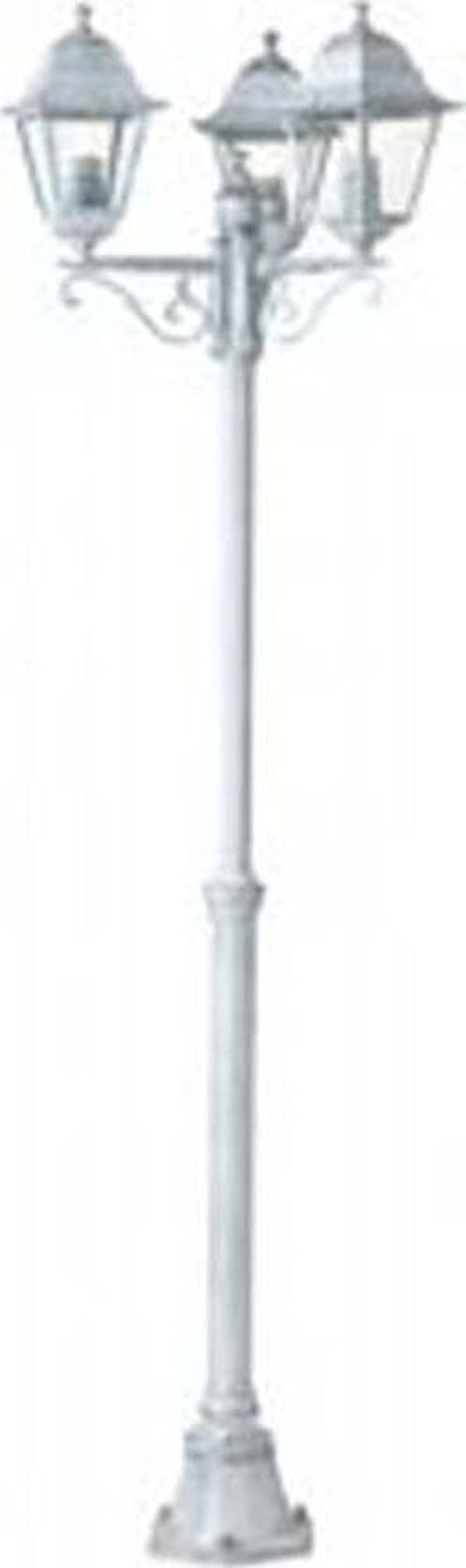 Palo-Telescopico-Esterno-Contemporaneo-Old-Alluminio-E-Vetro-Bianco-3-Luci-E27