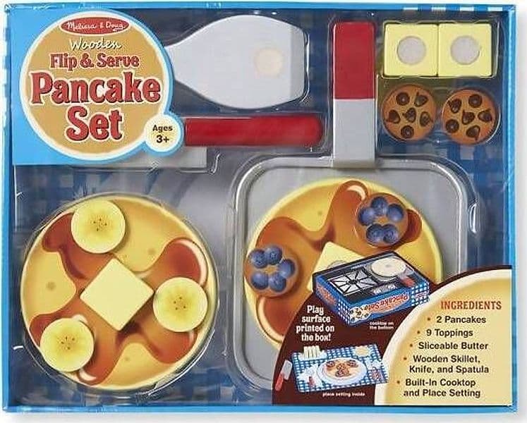 Pancake Set prepara il pancake Gioco in legno e cartone Melissa e Doug Gioco in legno e cartone Papau - Giammoro, Commerciovirtuoso.it