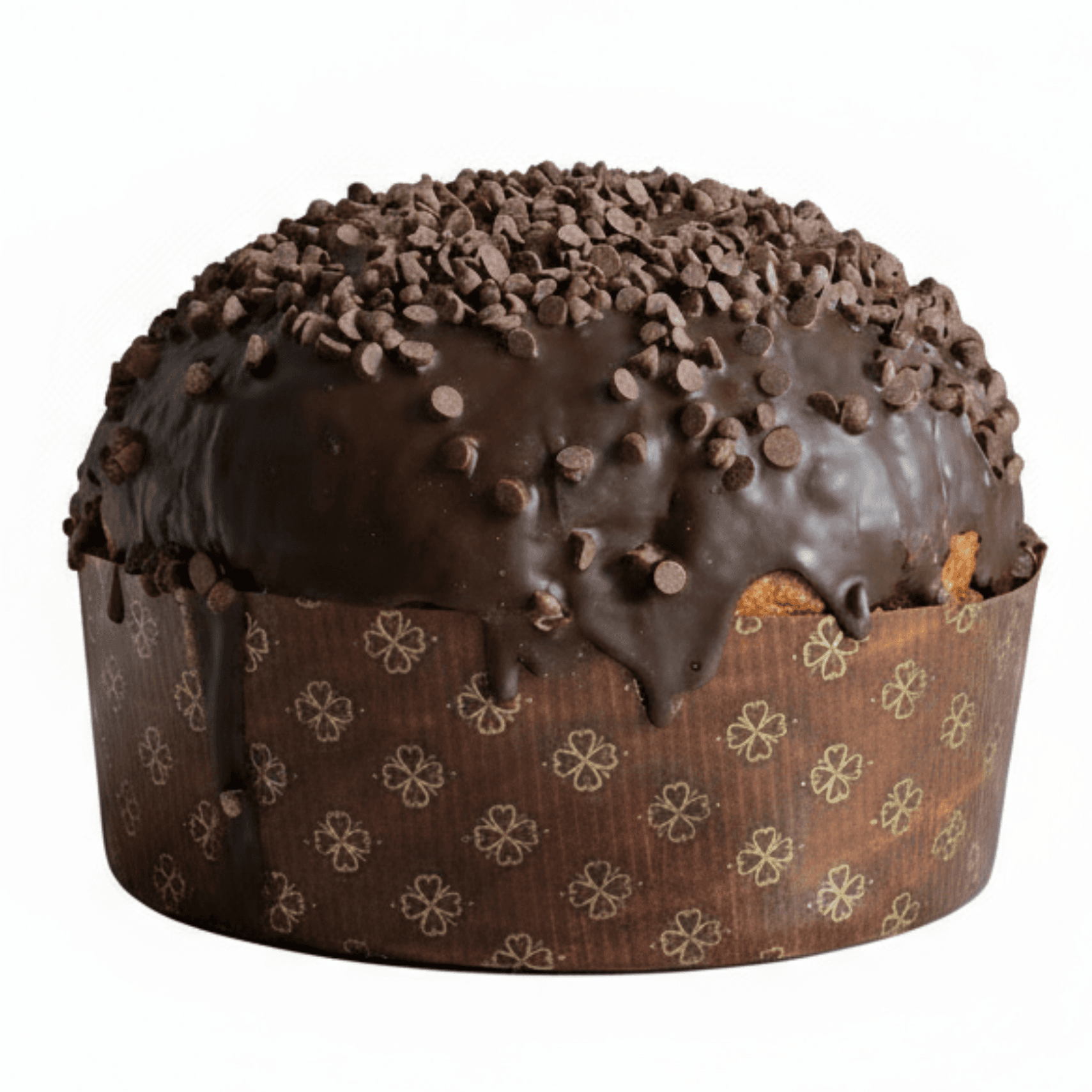 Panettone Al Cioccolato Fondente Artigianale Ripieno Con Cioccolato Al Latte Dolce Tipico Natalizio Sicilia 1.2 Kg La Bottega Reale in Panettoni Plaza cafè - Capo d’Orlando, commercioVirtuoso.it