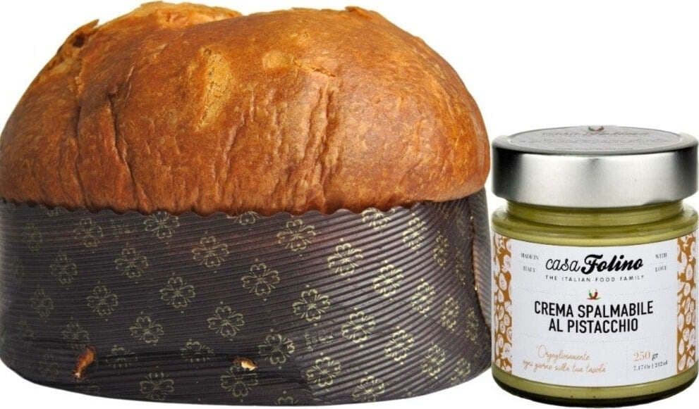 Panettone Artigianale Classico Con Crema Spalmabile a Scelta 1 Kg Panettone Artigianale Made in Italy Panettone Fatto a Mano in Italia Casafolino in Panettoni CasaFolino - Lamezia Terme, commercioVirtuoso.it
