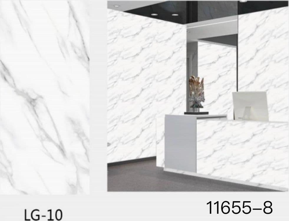 PANNELLO ADESIVO EFFETTO MARMO BIANCO CLASSICO PARETI PARASCHIZZI 300X60CM STANZA in Adesivi per mobili Trade Shop italia - Napoli, commercioVirtuoso.it