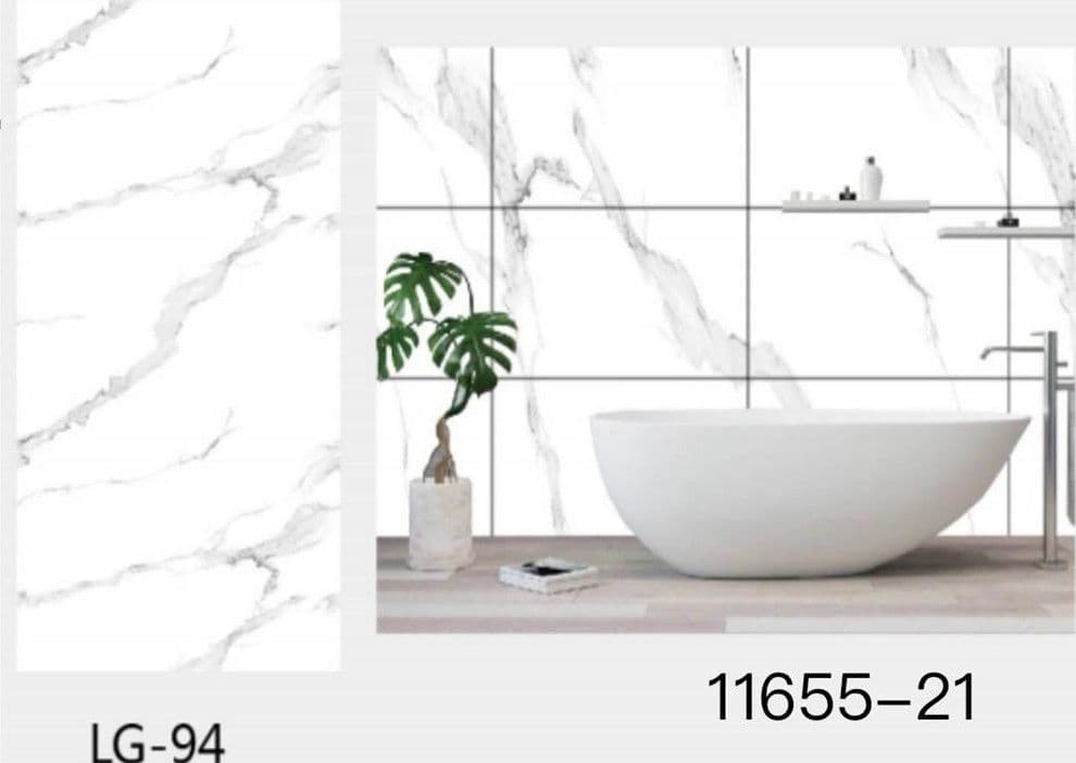 PANNELLO ADESIVO EFFETTO MARMO BIANCO PARETI PARASCHIZZI 300X60CM STANZA CUCINA in Coperchi antischizzo Trade Shop italia - Napoli, commercioVirtuoso.it