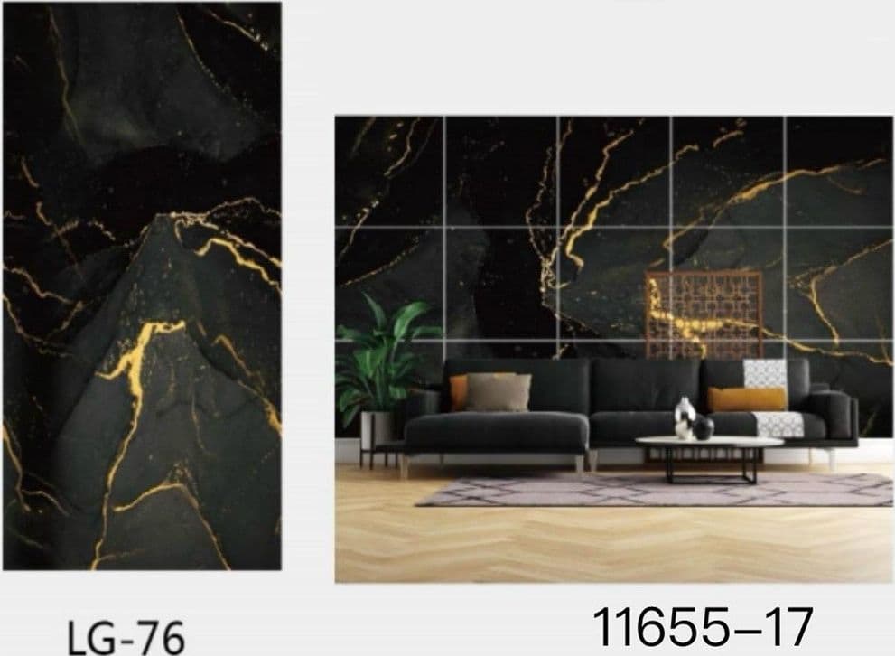 PANNELLO ADESIVO EFFETTO MARMO NERO VENATO ORO PARETI PARASCHIZZI 300X60CM STANZA in Adesivi per piastrelle Trade Shop italia - Napoli, commercioVirtuoso.it