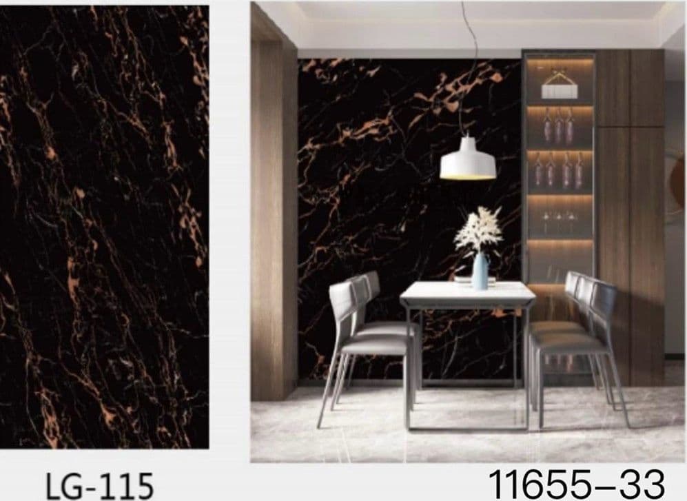 PANNELLO ADESIVO EFFETTO MARMO NERO VENATURE PARETI PARASCHIZZI 300X60 CM STANZA in Coperchi antischizzo Trade Shop italia - Napoli, commercioVirtuoso.it